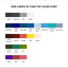 tank top color chart - Stray Kids AU Store